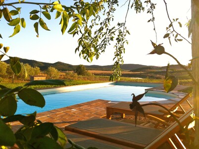 Wake Up to Dream-like Country Views and Enjoy the Privacy of the Pool