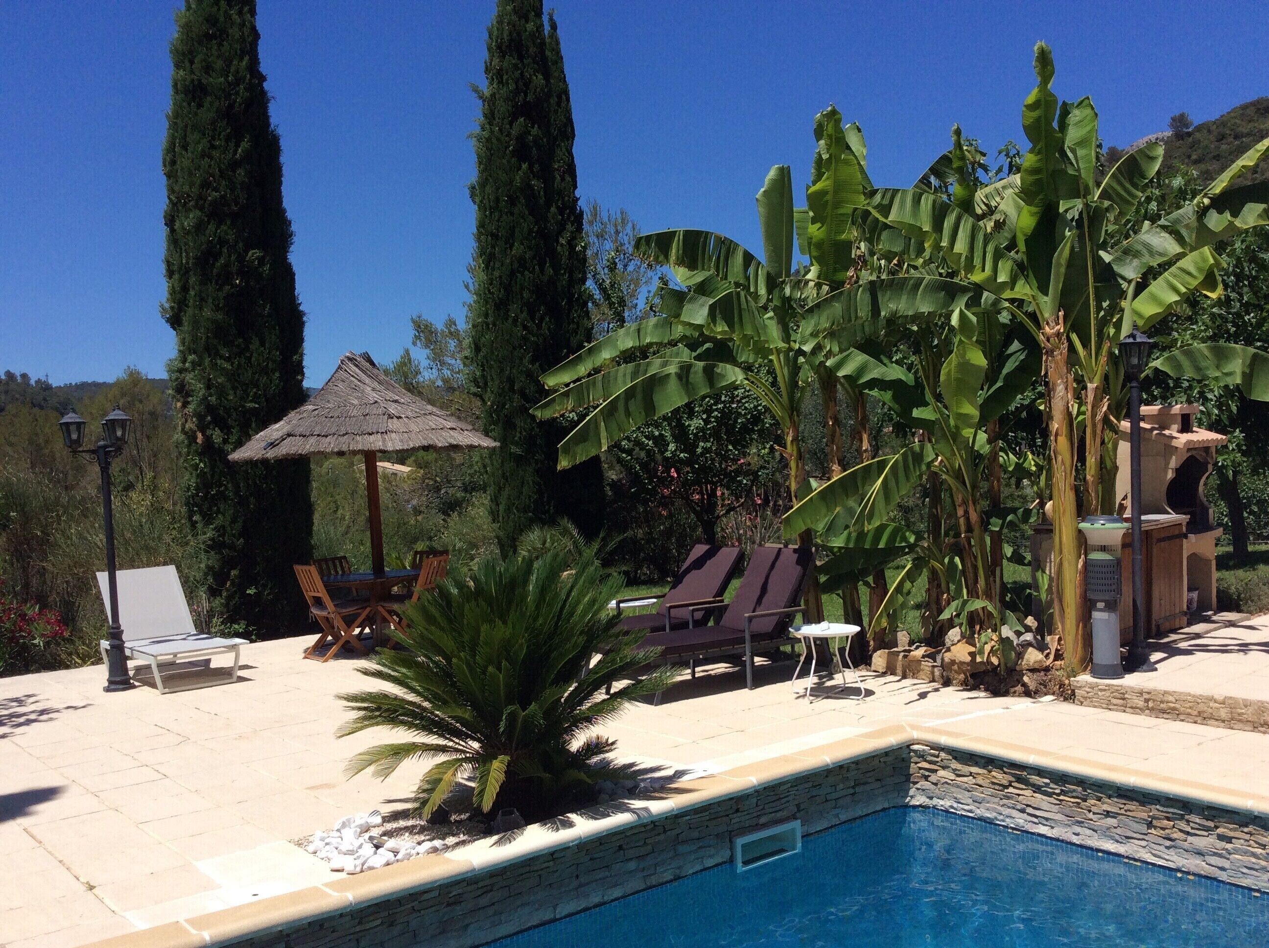 Una piscina riscaldata