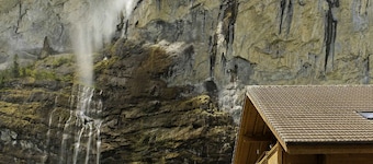 Alpine retreat in the "valley of the waterfalls “ with breath-taking views