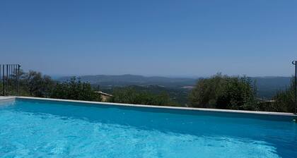 Charming villa Porto-Vecchio sea view with heated pool