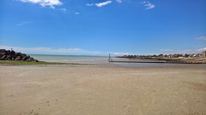 Aan het strand, ligstoelen aan het strand