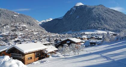 Apartamento 66 m2 - clasificado amueblado con turismo 3 estrellas - en el centro de Morzine