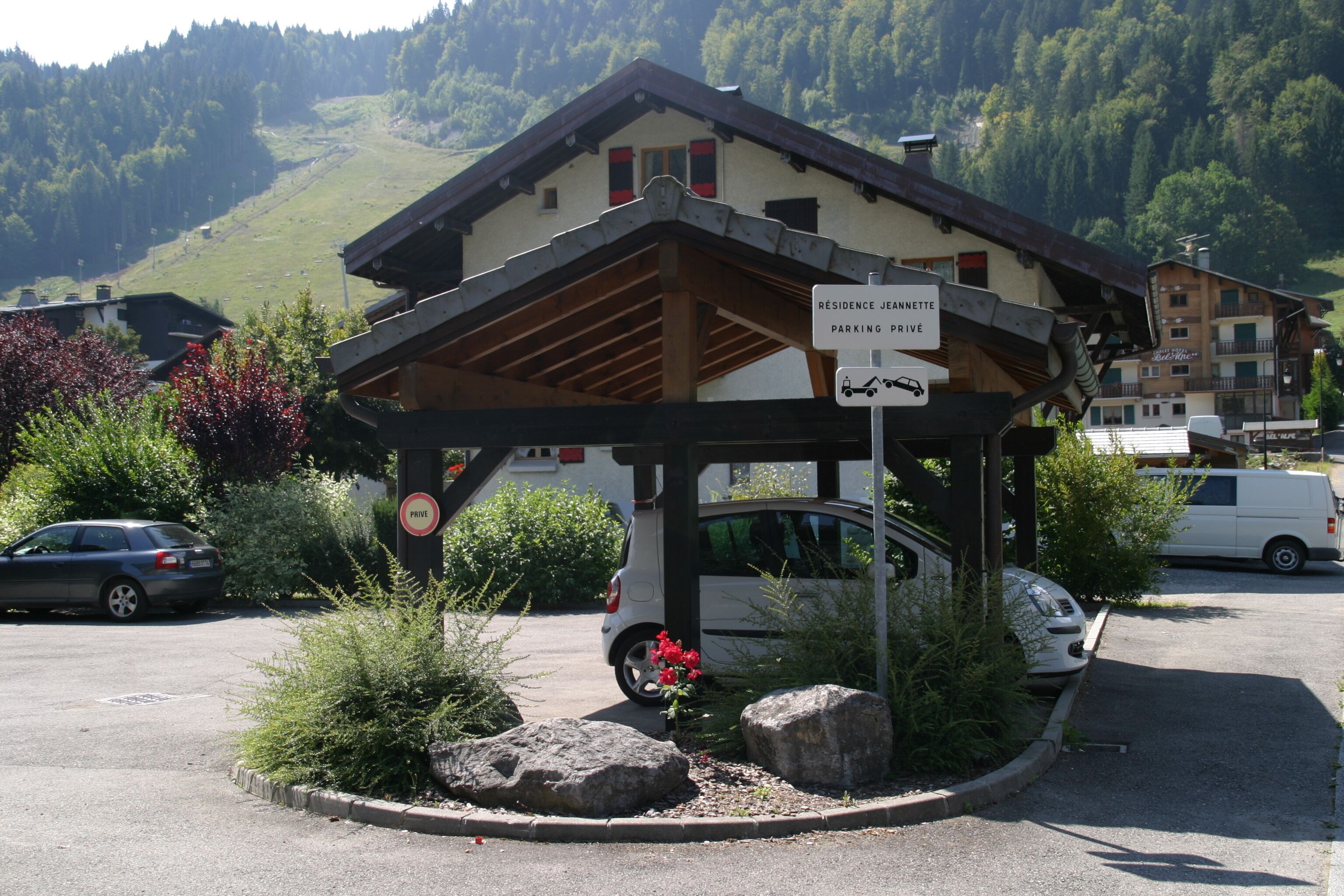 Enceinte de l’hébergement