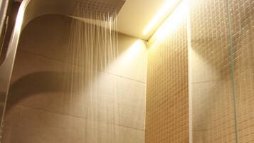 Dusch, hÄrtork, bidé och handdukar