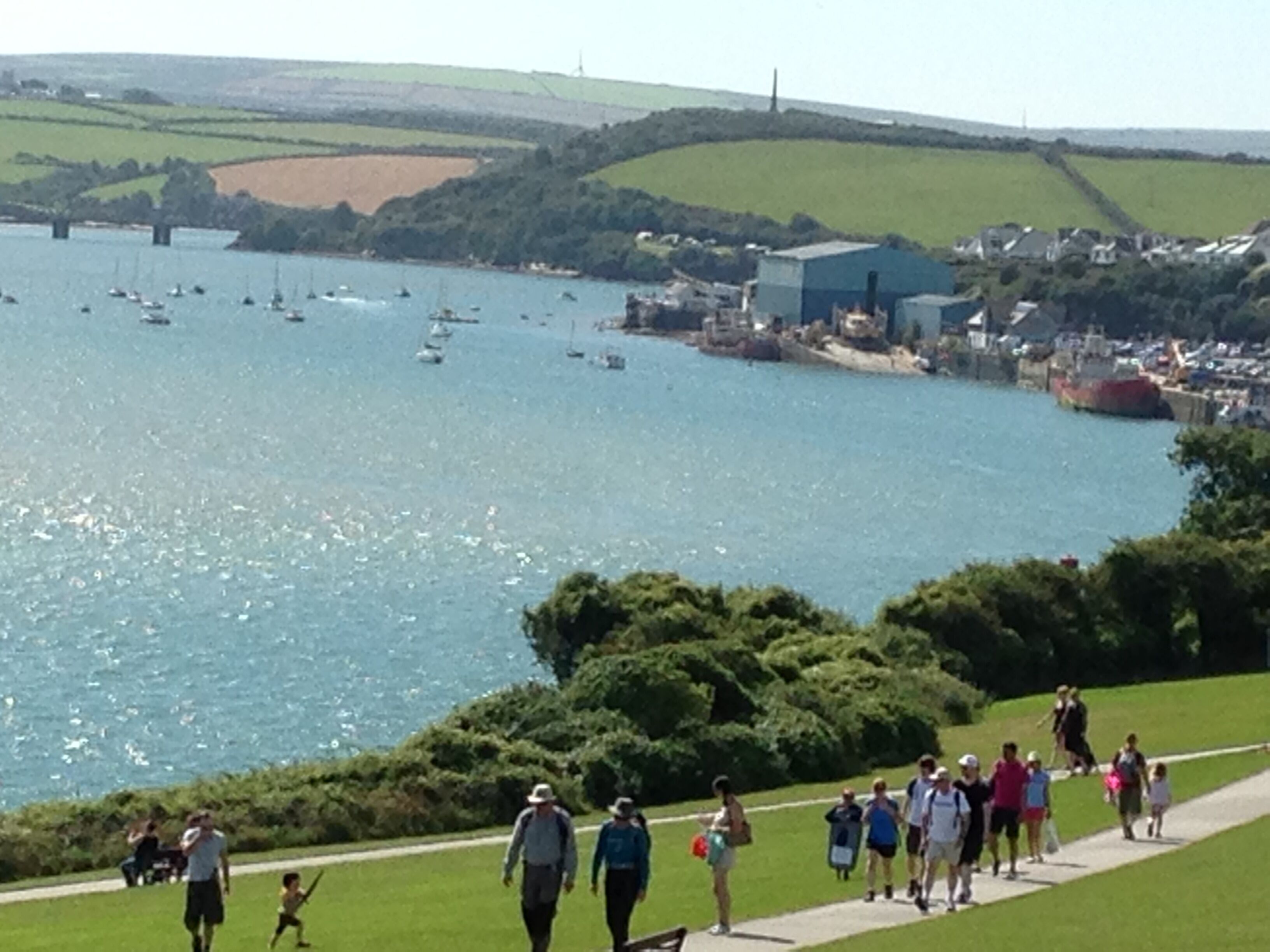 A walk along the estuary at Padstow