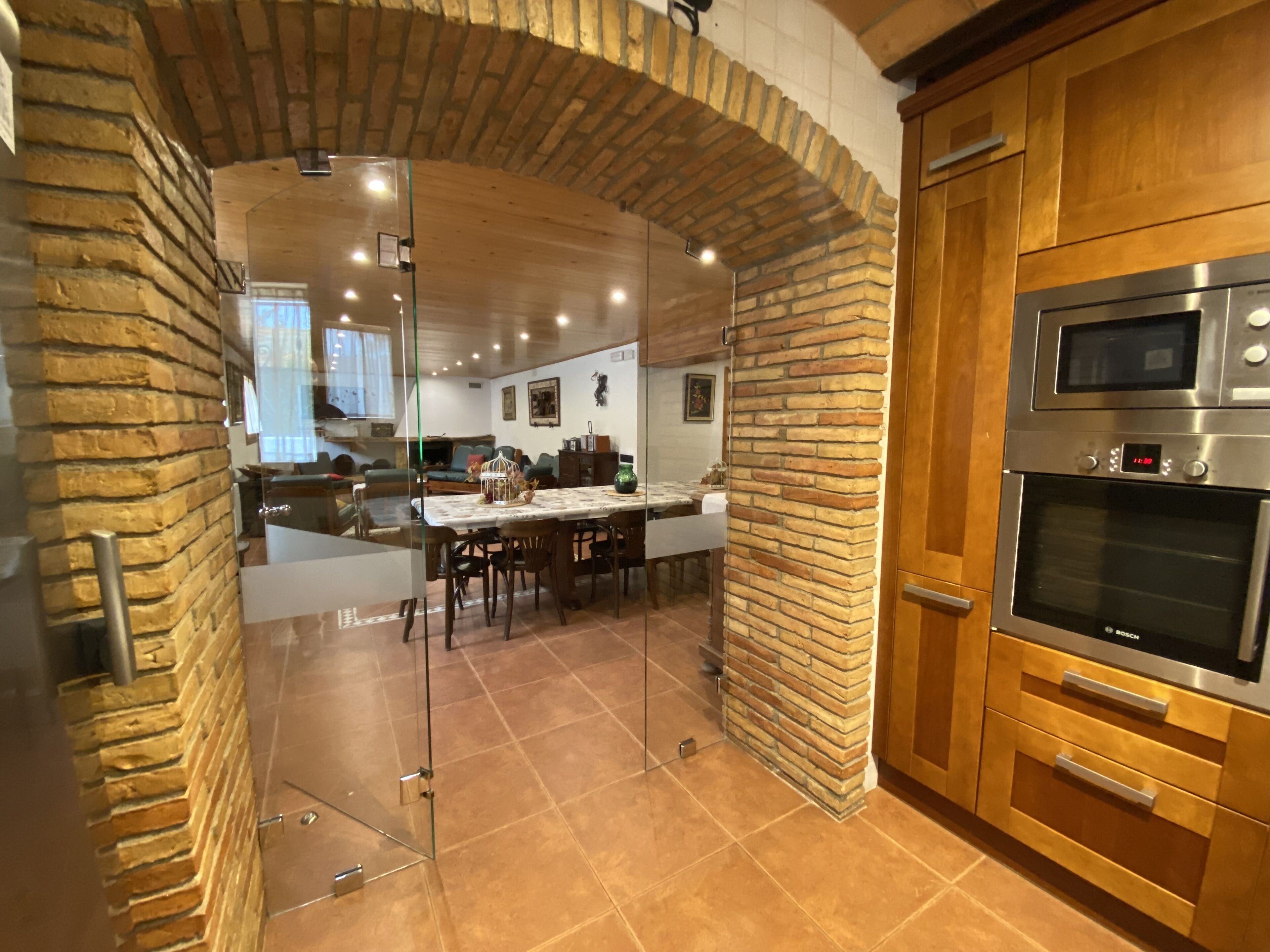 Cal Dragano with charm between vineyards with pool