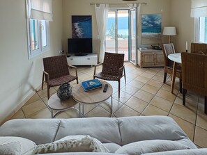 TV, lettore DVD, impianto stereo