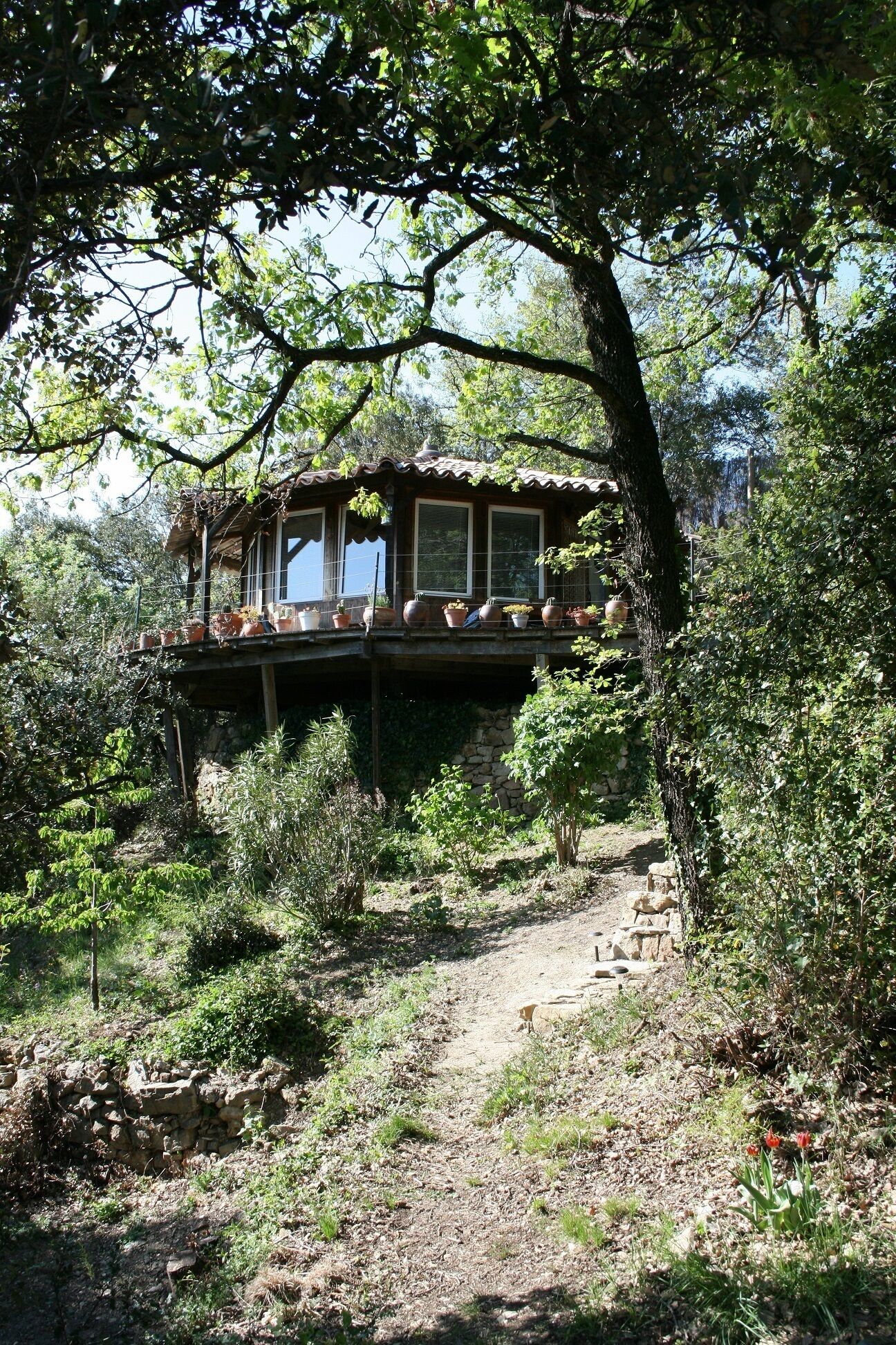 Chalet near Anduze.in the Cévennes.