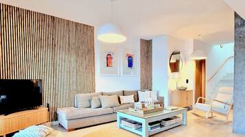 Smart TV, books, music library