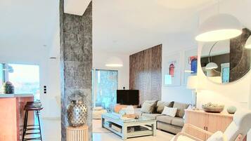 Smart TV, books, music library