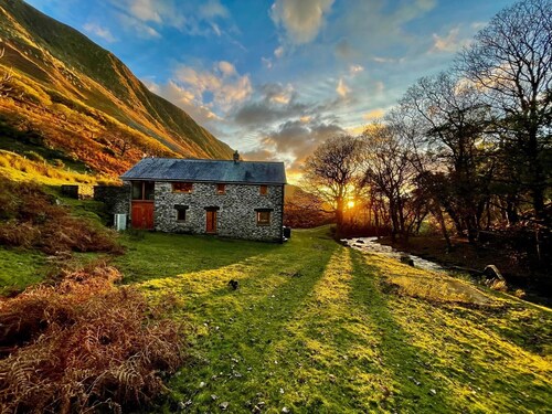 Converted Watermill With Beautiful River And Majestic Mountains On Doorstep