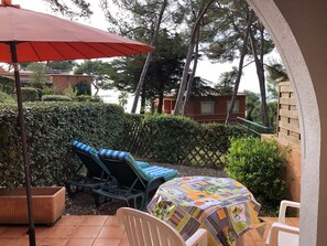 Terrace/patio - Flat - 2 rooms - 4 persons (Sanary-Sur-Mer)