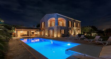 MANSION SES OLIVERES mit Pool und Meerblick bei die Strände von Cala d'Or