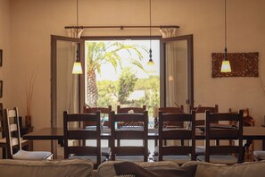 Dining - MANSION SES OLIVERES - LUXURY VILLA WITH DISTANT SEA-VIEWS AND PRIVATE POOL (S'Horta)