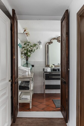 Fabulous villa with private pool set in beautiful garden overlooking the lake   