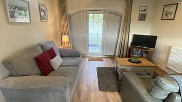 TV connectée, lecteur de DVD, livres