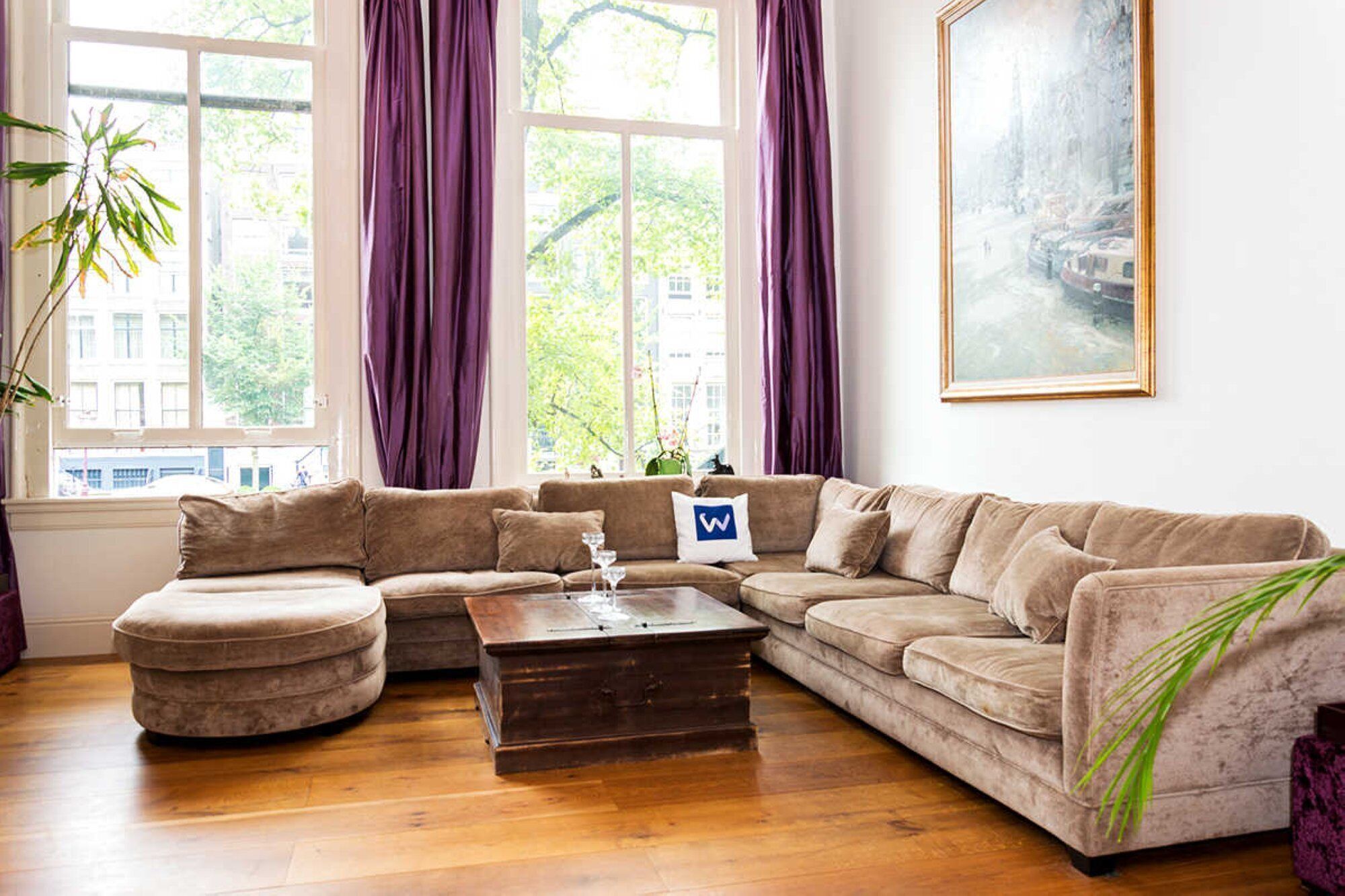 luxurious apartment with a great location; amsterdam
