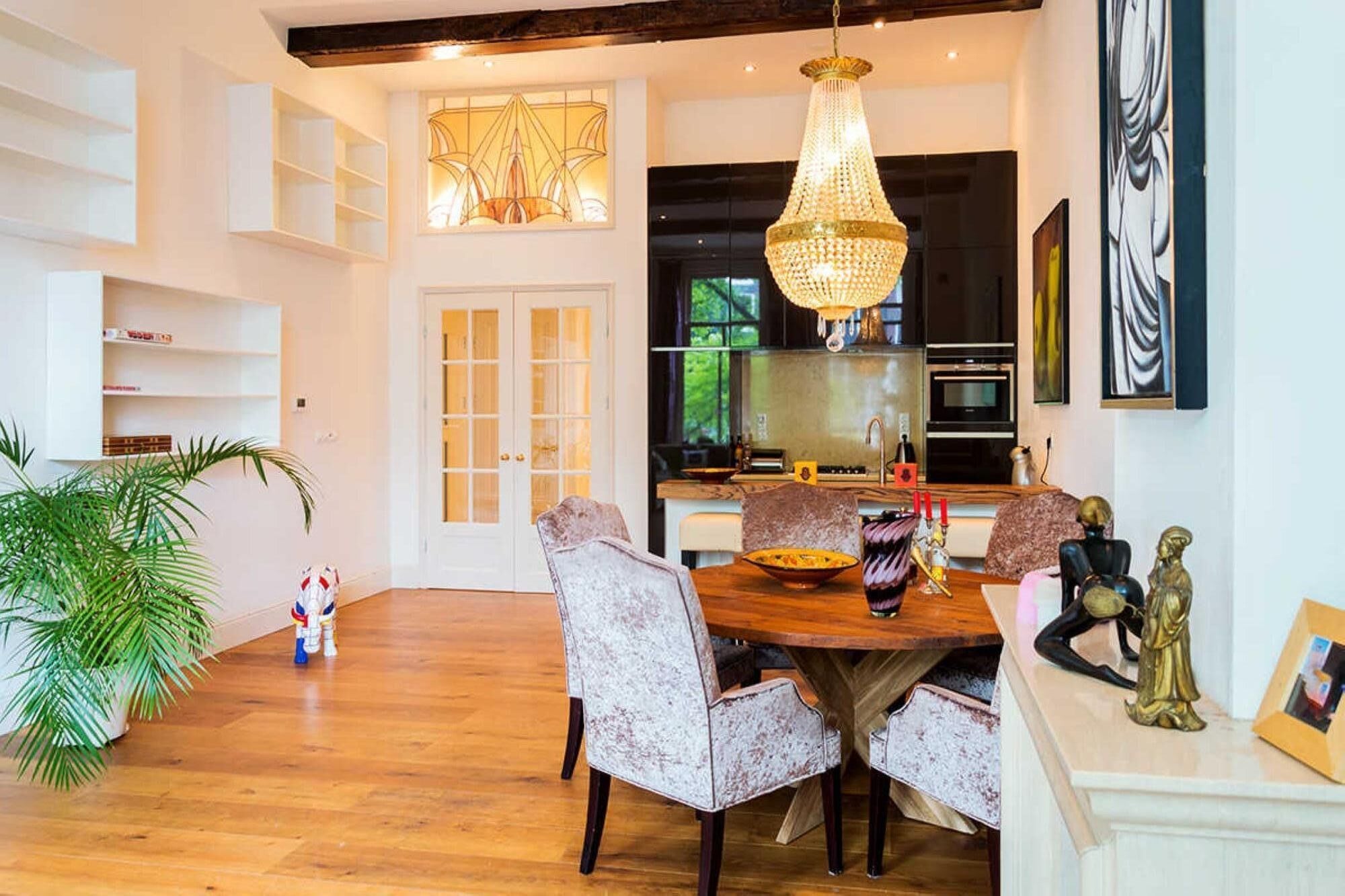 luxurious apartment with a great location; amsterdam