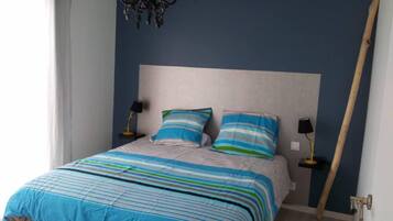 2 chambres, fer et planche Ă repasser, lit parapluie, Wi-Fi gratuit