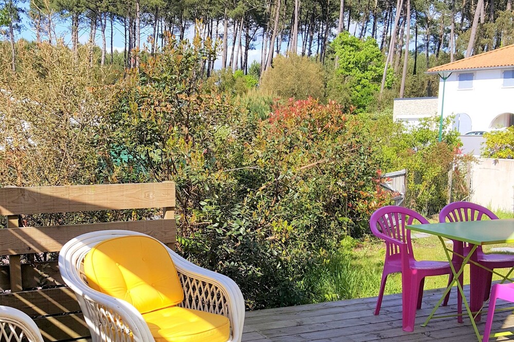 60 m² QUIET, RECENT, PINÈDE AND BOURG / beaches 3km / bbq + bikes + wifi / Classified 3 *