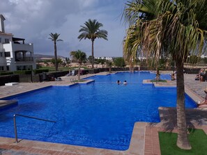 Alberca al aire libre 