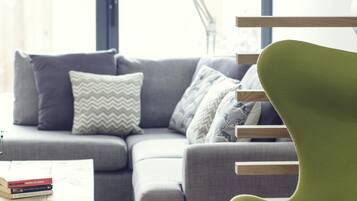 Smart TV, fireplace, video games, Netflix