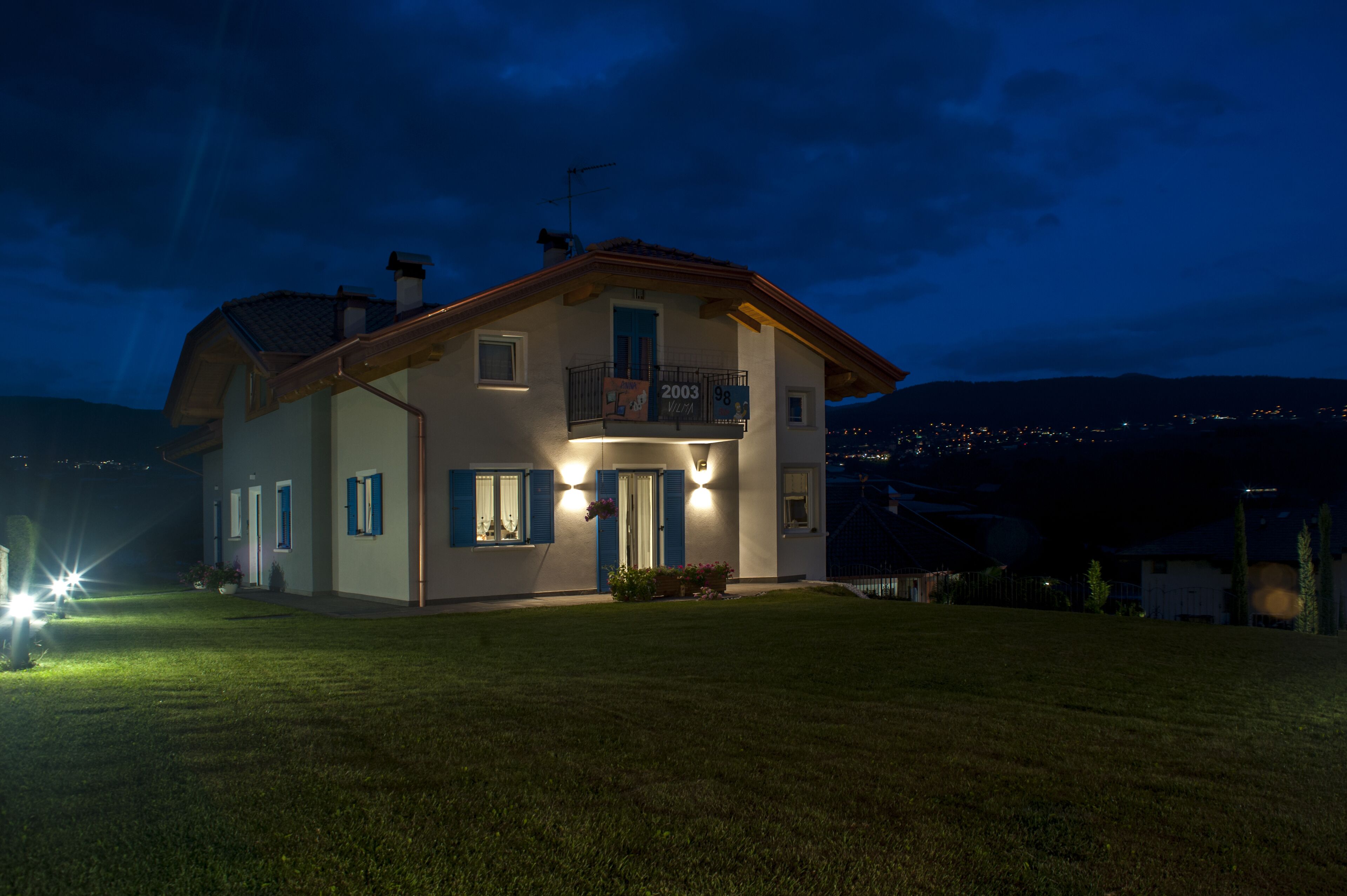 Relax in the mountains: house with large garden in a quiet and panoramic area