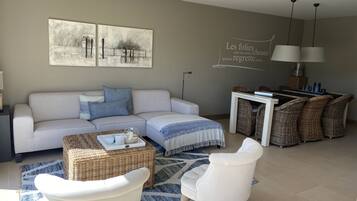 Télévision, lecteur de DVD, vidéothèque