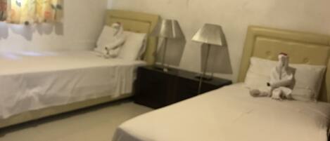 Twin bed room