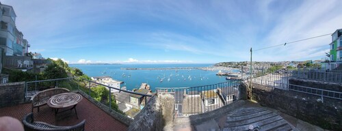 Spacious town house with commanding views over all of Torbay.