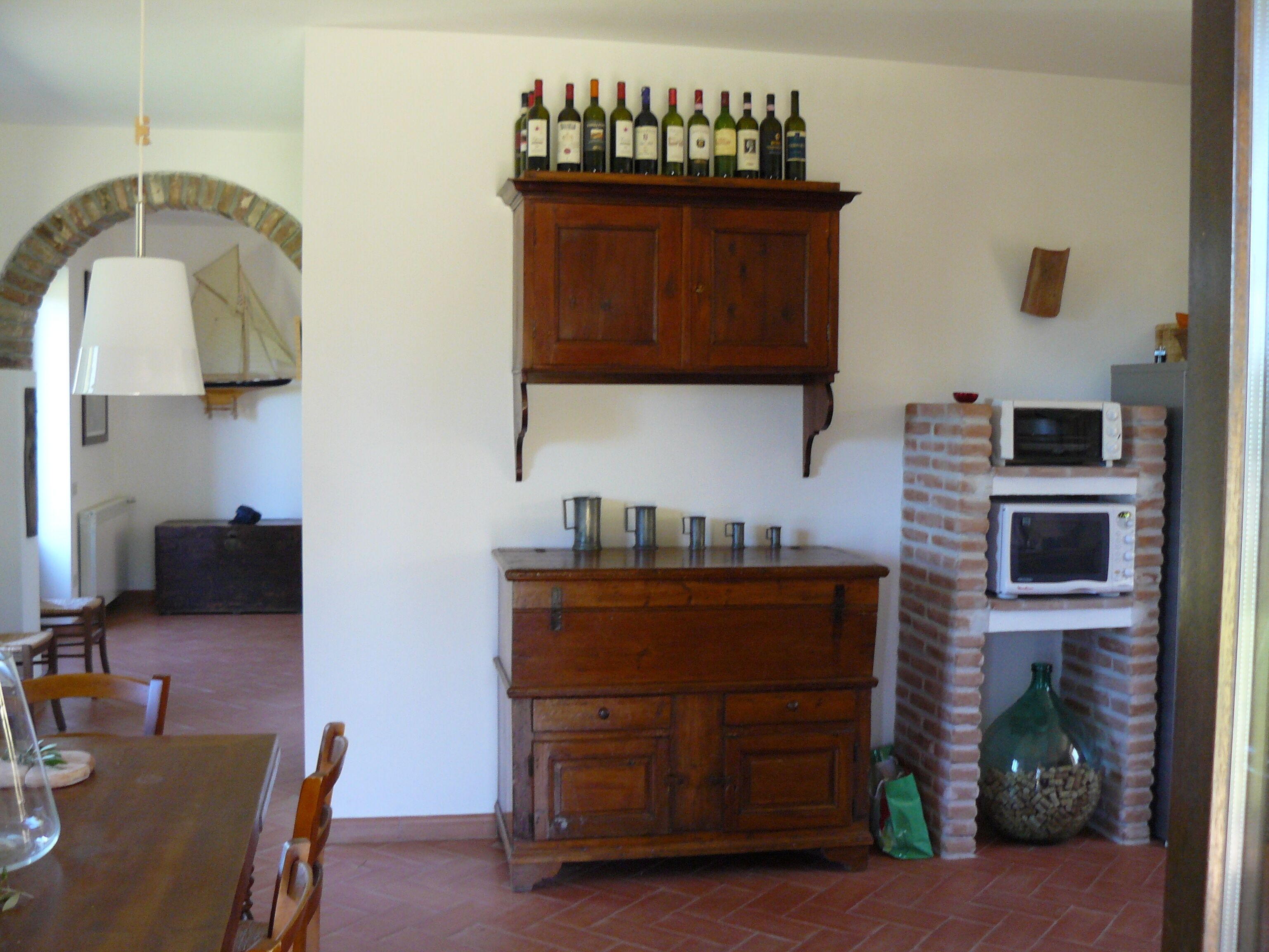 Inside dining room