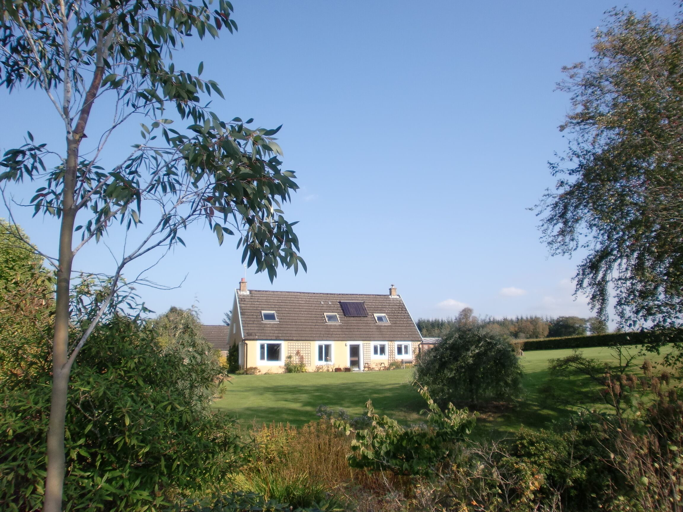 Large house on a working farm