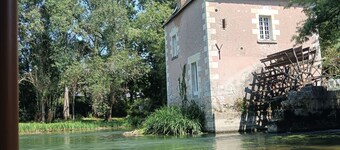 Muy tranquilo molino encantador a 15 km de Tours - Paradisíaco!