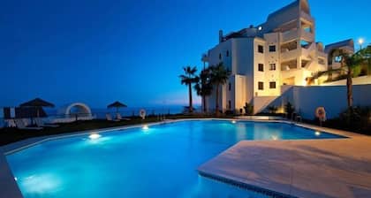 Appartement mit seitlichem Meerblick.Torrox Costa