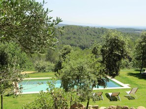 Outdoor pool - PRIVATE POOL, FREE WIFI, IDEAL FOR FAMILIES, ANIMALS, NATURE (Cistella)