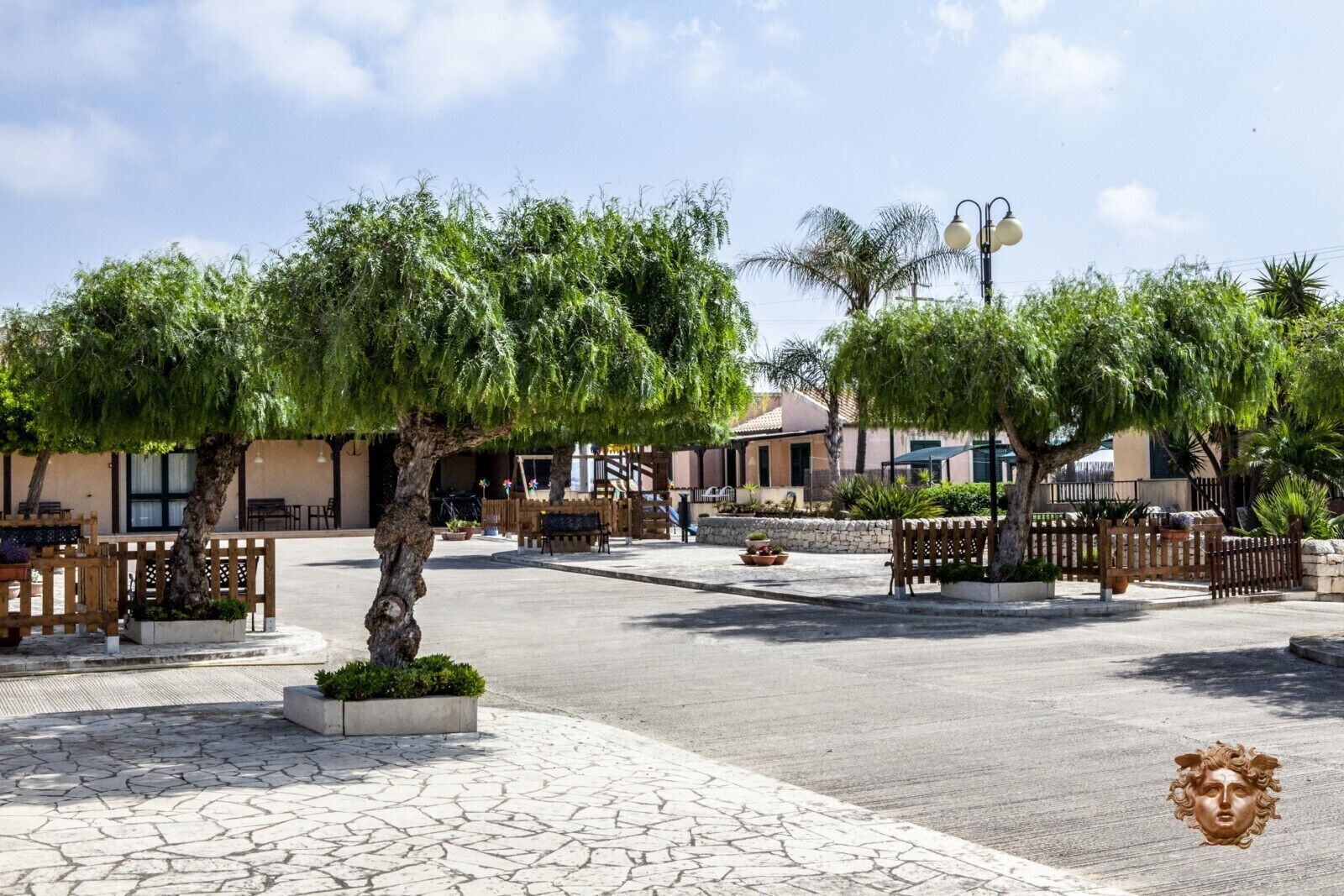 Enceinte de l’hébergement