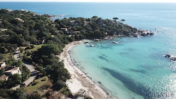 Beach nearby, sun-loungers
