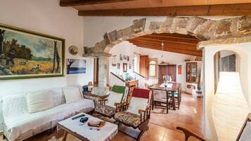 TV, fireplace, DVD player, ping pong