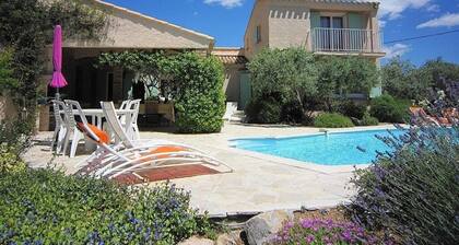 Belle villa provençale, piscine privée d'eau salée, vues incroyables. Tarifs 2018!