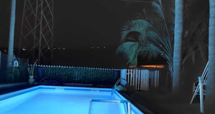 Wohnung in Villa mit Pool