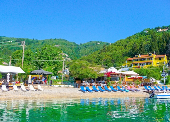 Beach - Triantafyllo: Stunning views, near Agni - Kalami, pool (Kendroma)