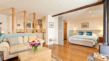 4 slaapkamers, lakens van Egyptisch katoen, een strijkplank/strijkijzer