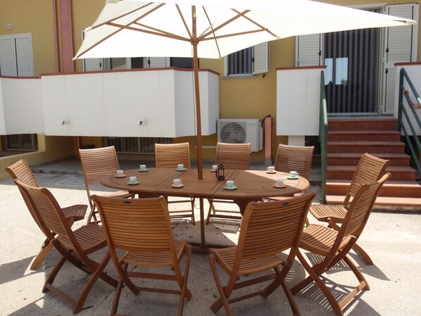 Restauration en plein air