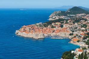 Aerial view - Apartment Dijana - Luxury apartment with very friendly owners (Dubrovnik)