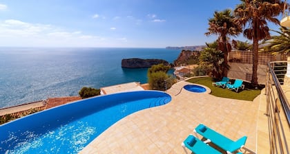 Villa Rosh, A luxury, 3 floor villa with majestic sea views this large villa is perfect for a large ...