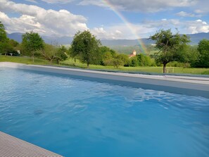 Indoor pool, outdoor pool