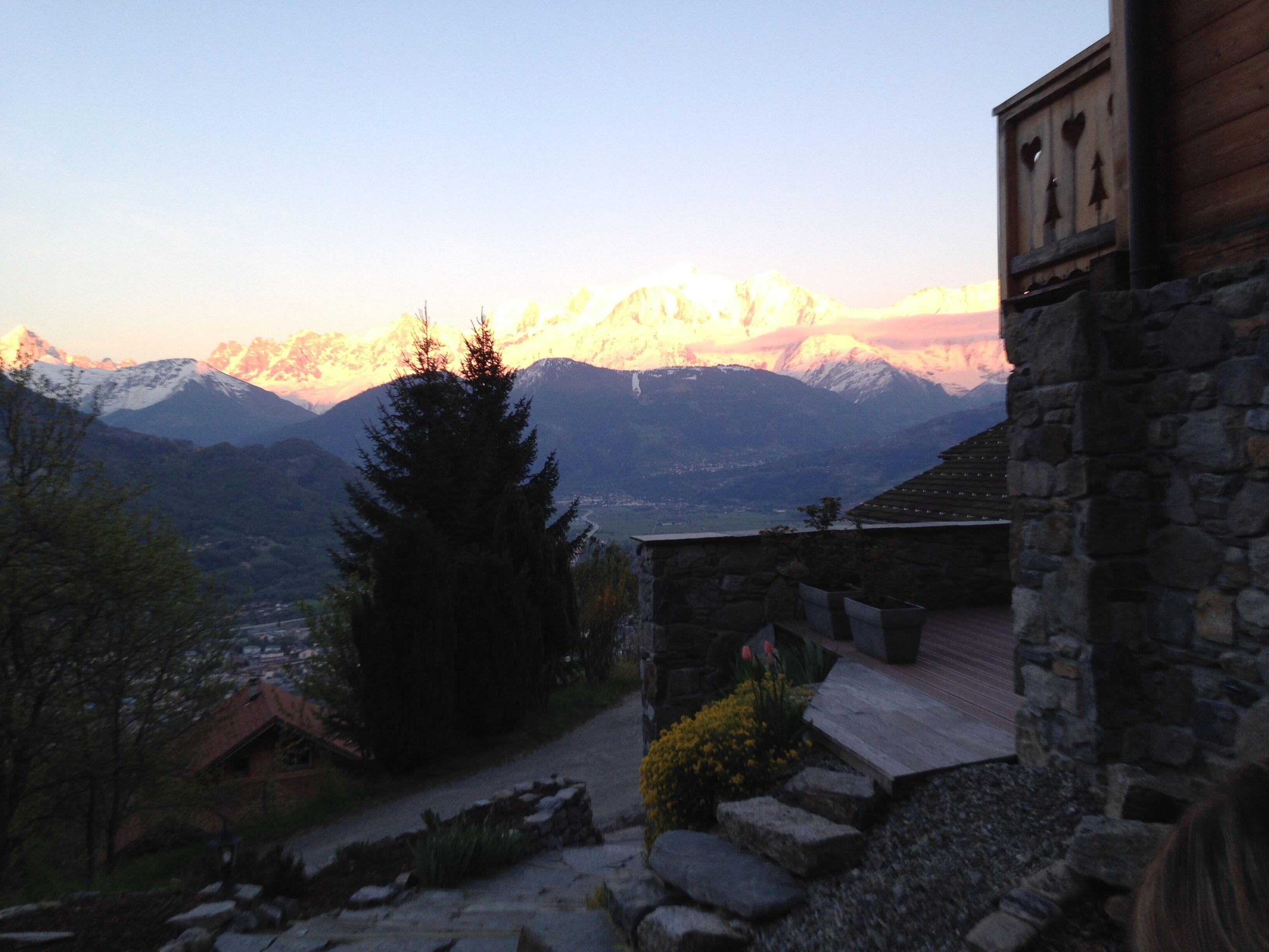 Vue depuis terrasse 