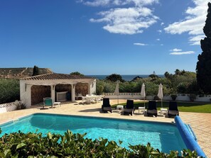 A heated pool - Quinta Mimosa, Praia da Luz (License No 12365/AL) (Praia da Luz)