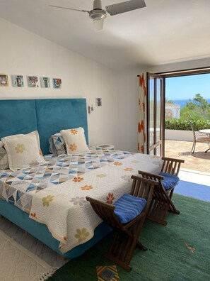 4 bedrooms, in-room safe, iron/ironing board, travel cot