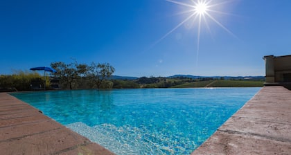 San Gimignano Villa, 5 Schlafzimmer, jedes mit Bad, privater Pool, Toskana